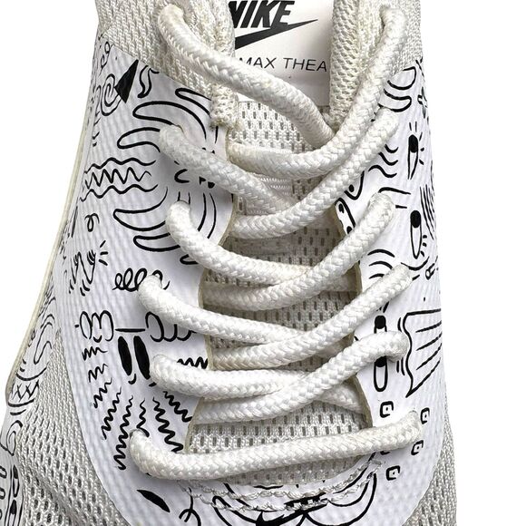 NIKE Air Max Thea Comic LTD Trainers Shoes Doodle Cartoon White 599408-103 US 7 - Picture 8 of 15